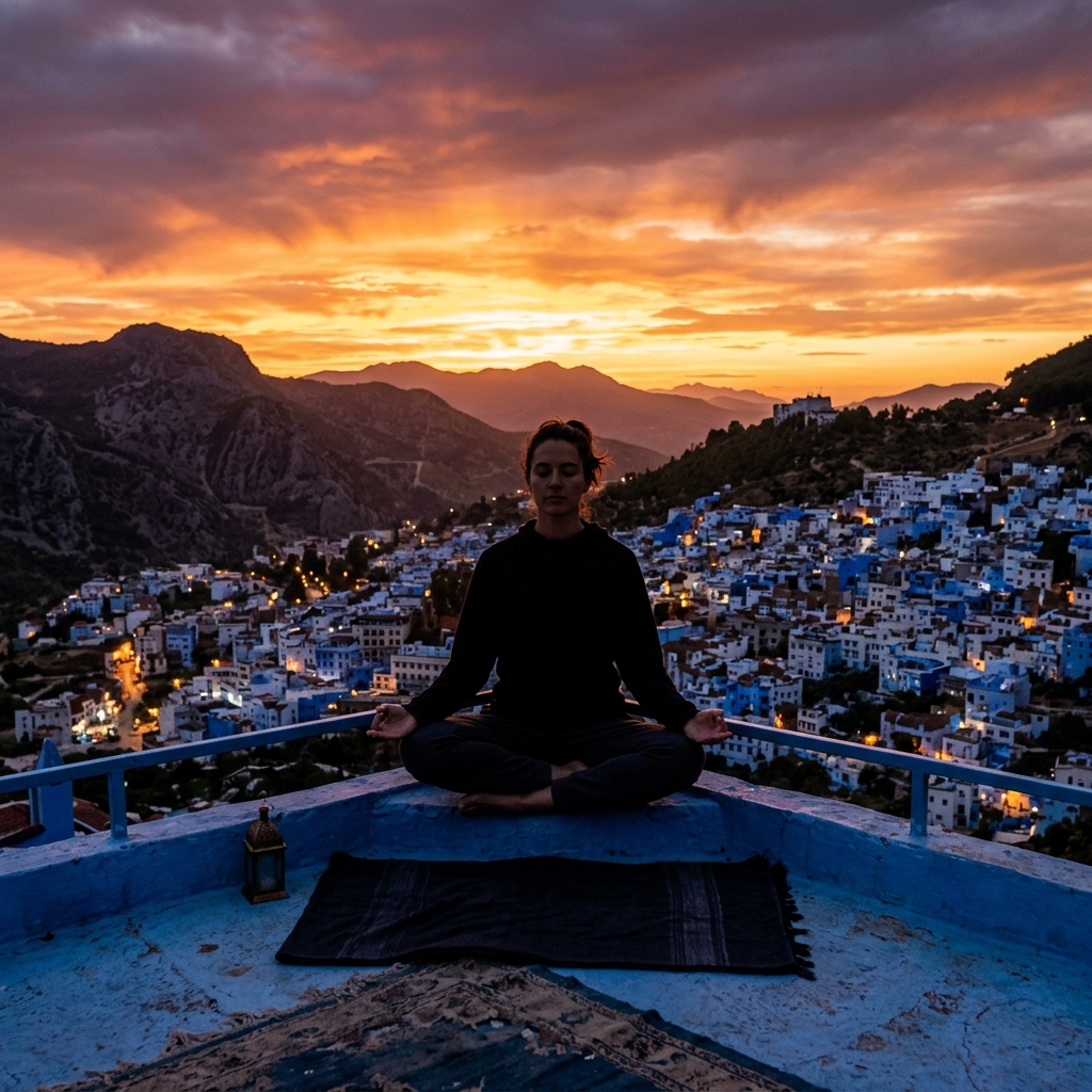 Chefchaouen Sunset
